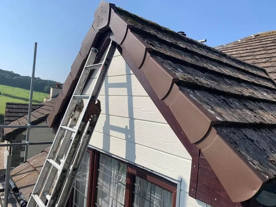 New fascias, bargeboards and guttering in St Blazey