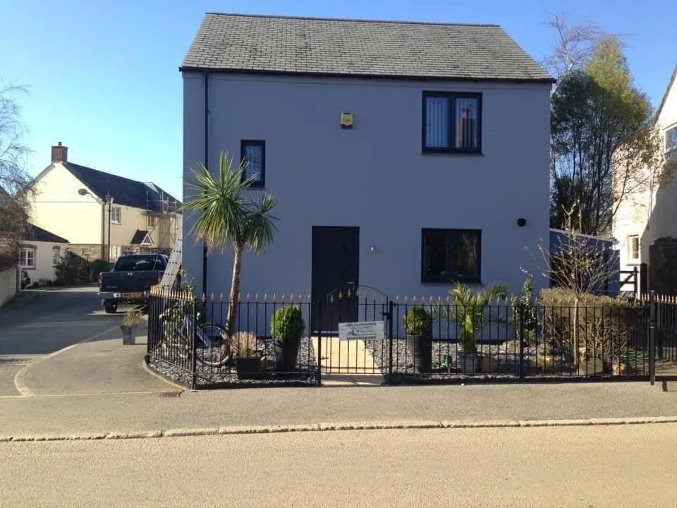Finished exterior painting and roofline work in St Blazey